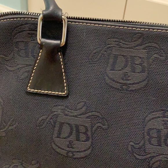 Logo (vintage) Dooney & Bourke carpet bag tote - Picture 6 of 7